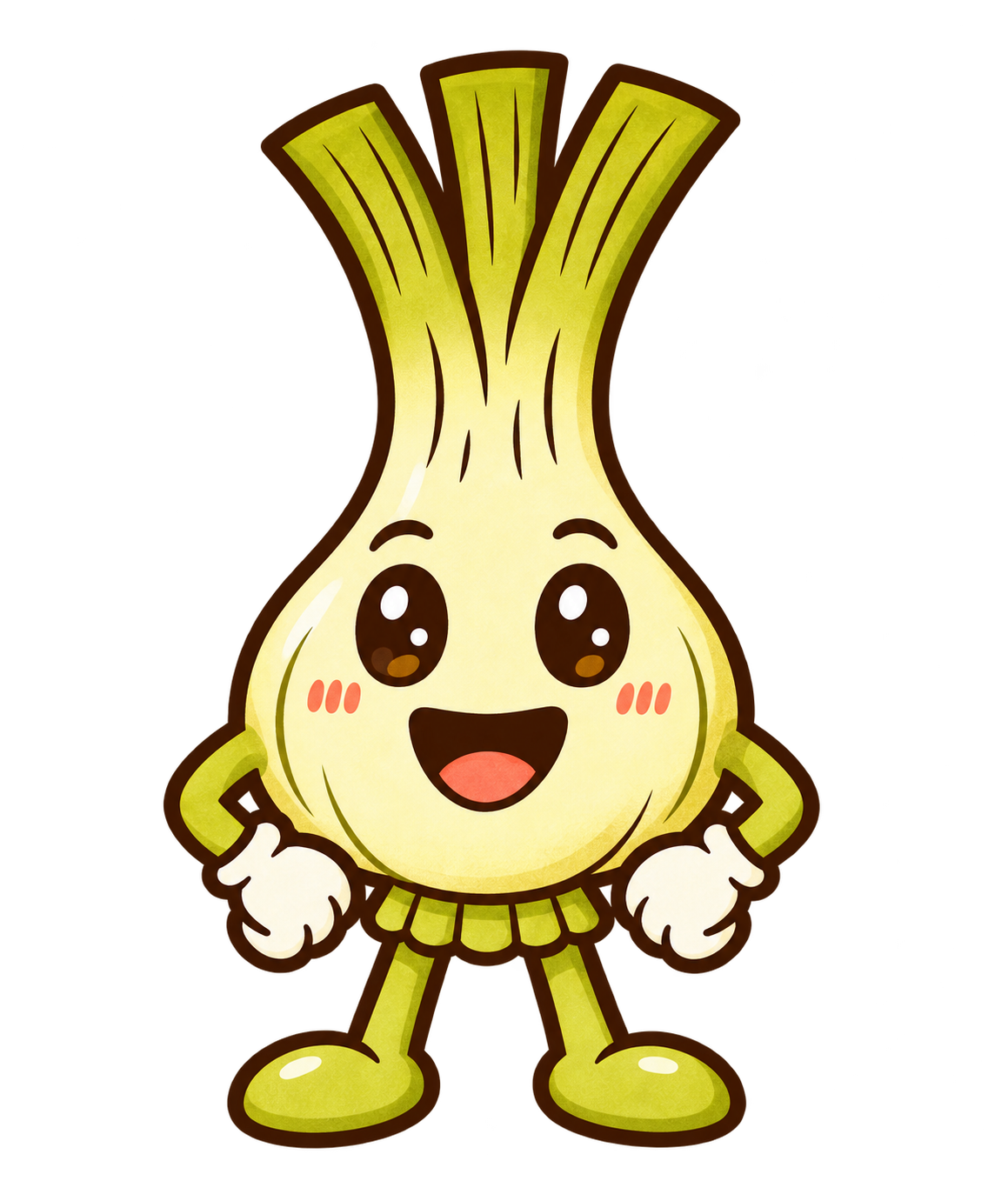 Negi, the onion character