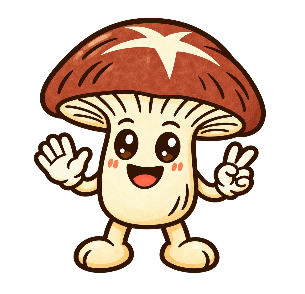Take, the shiitake character